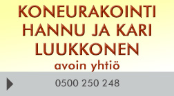 Metsätyö Kari Luukkonen ky logo